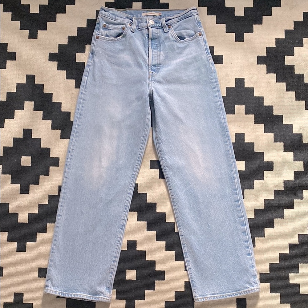 Levi’s Ribcage straight Light Blue Women's Jeans